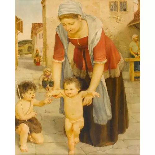 Die ersten Schritte Jesu mit Johannes dem Täufer