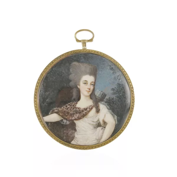 Louis Sené — Dame sous l'apparence de Diana Chasseresse