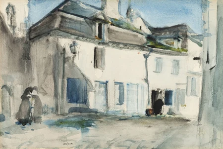 La rue de village