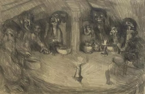 LOUIS SOUTTER — Au fond d'une salle basse. — Koller Auktionen