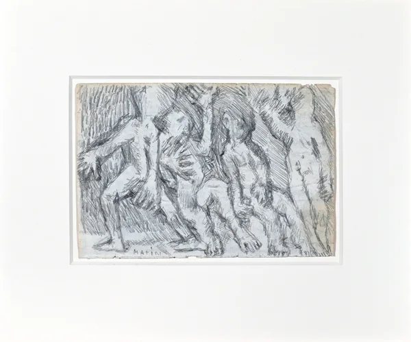 Louis Soutter — Recto/Verso: Matin; Tours et créneaux