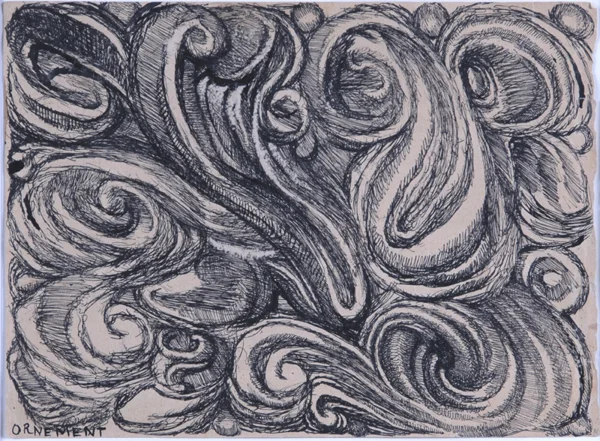 Louis Soutter — Ornement, um 1935