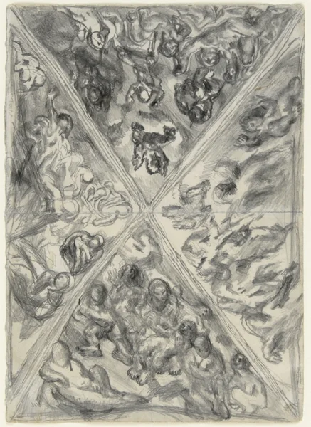 Louis Soutter — Le plafond, 1925