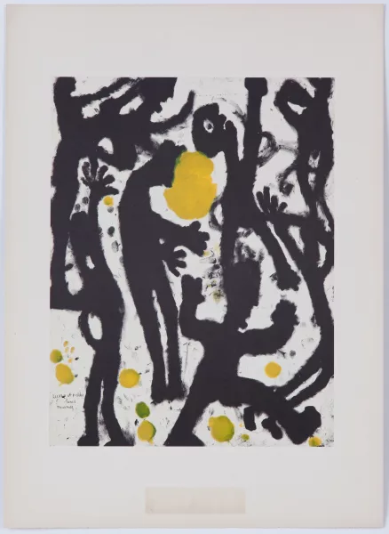 Louis Soutter — "Lune et petites lunes, tournez"