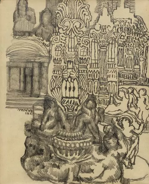 LOUIS SOUTTER — La ville allemande. — Koller Auktionen
