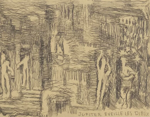 Louis Soutter — Jupiter éveille les dieux