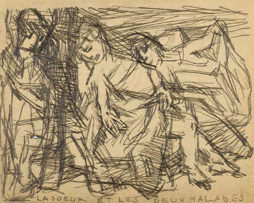 LOUIS SOUTTER — La Soeur et les deux Malades. — Koller Auktionen