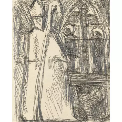 "L′Évêque et sa crosse catholiques"