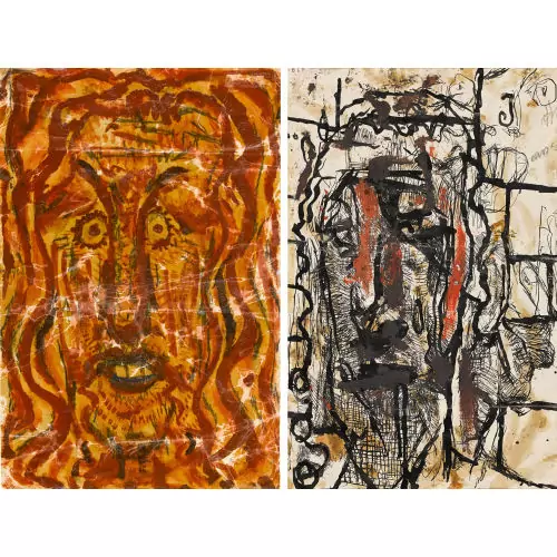 "Visage de Face" / "Christ"