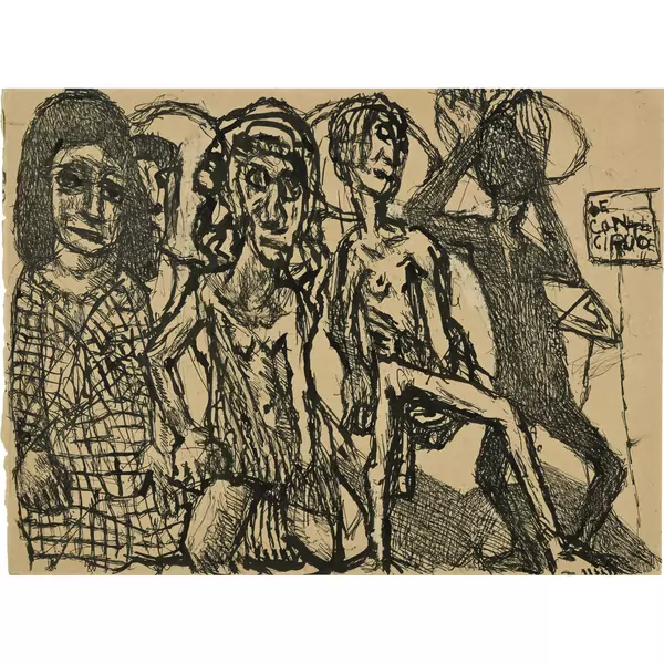 Louis Soutter — Le Cirque — Galerie Kornfeld
