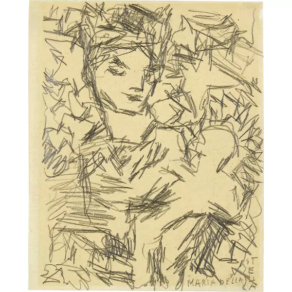 Louis Soutter — Maria della Stella — Galerie Kornfeld
