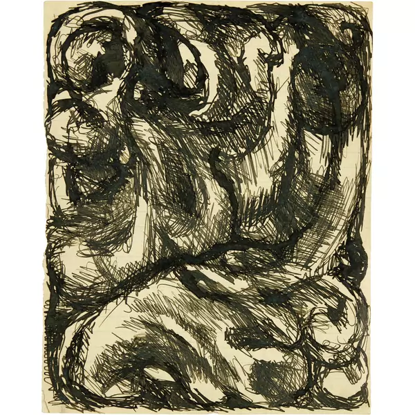 Louis Soutter — Composition décorative — Galerie Kornfeld