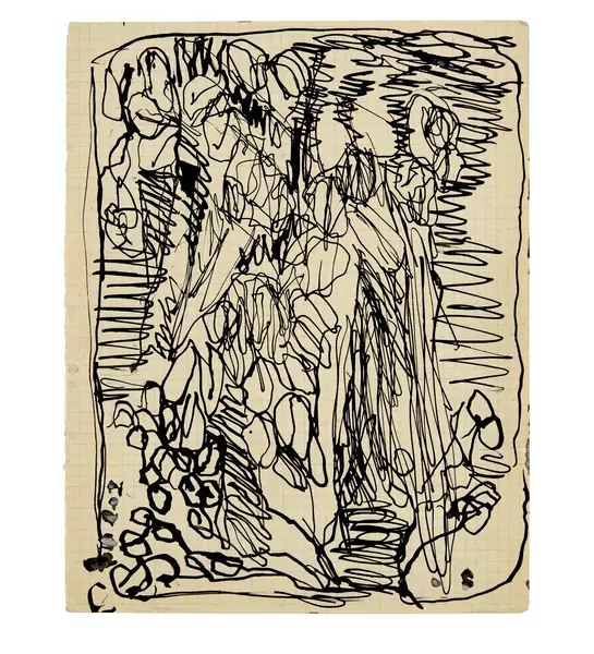 Louis Soutter — Feuillage — Galerie Kornfeld