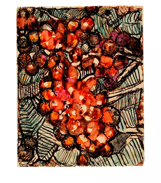 Louis Soutter — Grappe de raisins — Galerie Kornfeld