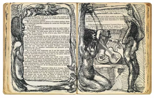 Louis Soutter — Jacques de Lacretelle. La Vie inquiète de Jean Hermelin. Avec 28 bois originaux de Raymond Thiollière — Galerie Kornfeld