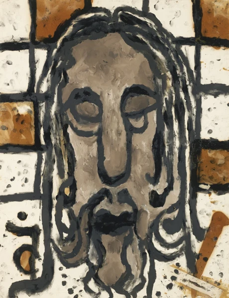 Louis Soutter — Tête de Christ