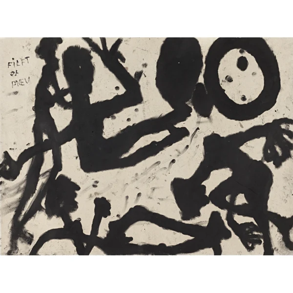 Louis Soutter — FILET ET PNEUGROUP OF PERSONS WITH TYRE