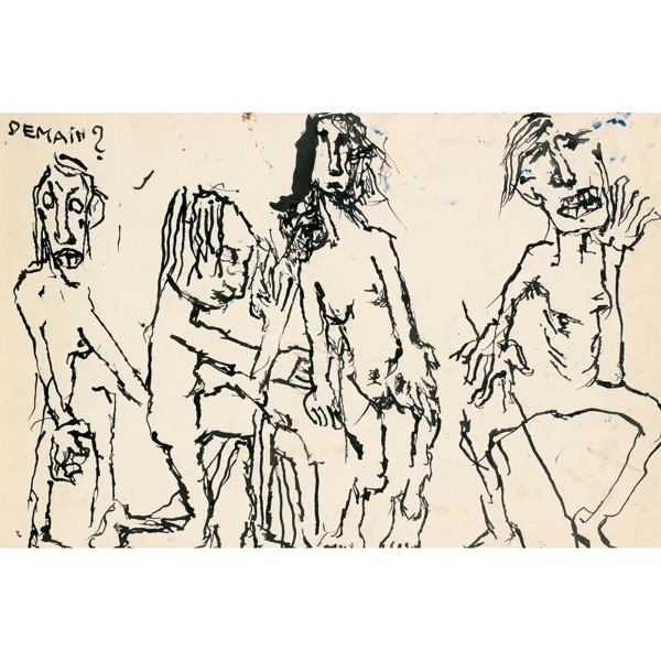 Louis Soutter — DEMAIN ? TOMORROW ?