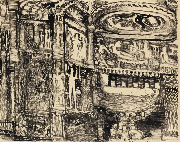 Louis Soutter — Sanctuaire de fumées déïques