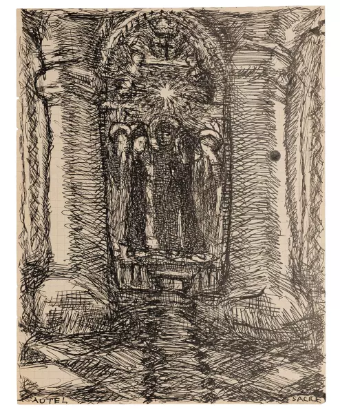 Autel sacré. 1923-1930