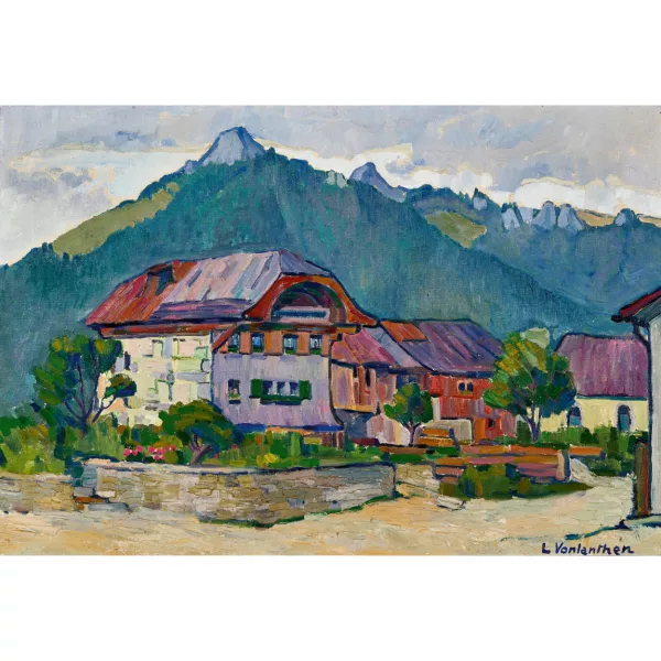 Louis Vonlanthen — Village d'Epagny.