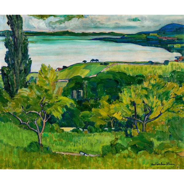 Louis Vonlanthen — Am Bielersee.