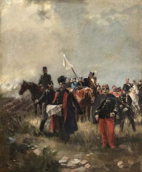 Louis Dunki — Militaires en route
