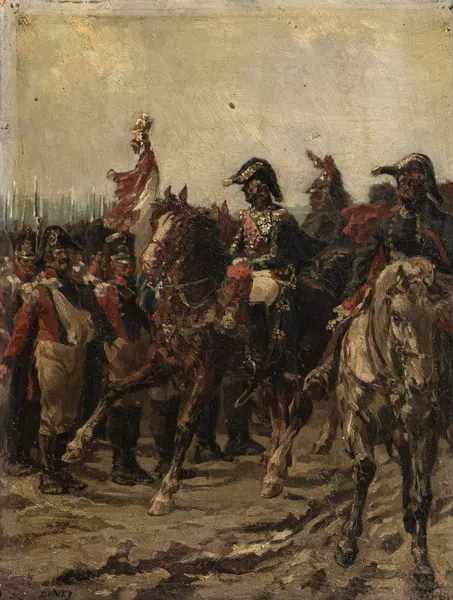 Louis Dunki — Militaires