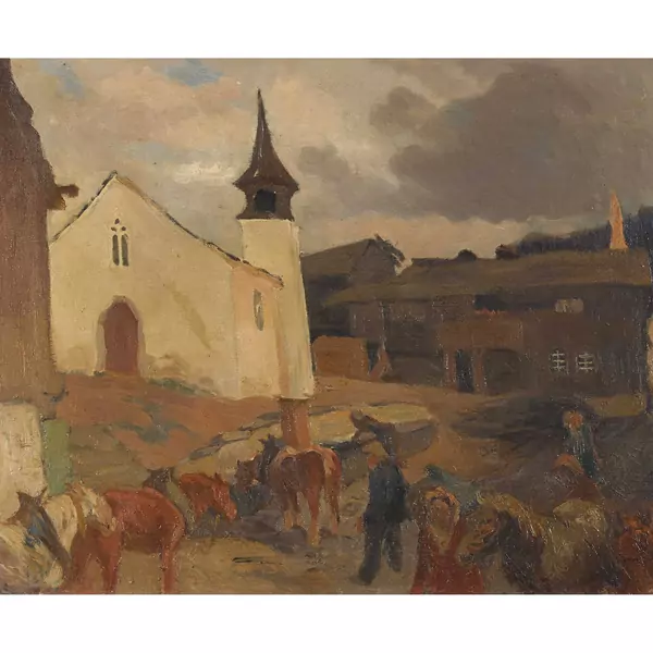 "Village dans le Haut-Valais"