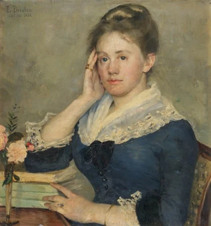Portrait de Mlle Anna Fierz, 1883