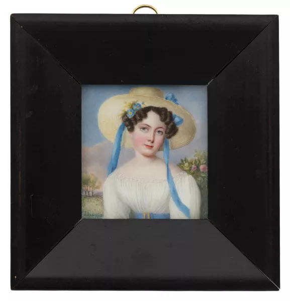 Louise Janin — Portrait Miss Hélène Janin (1794 - 1844)