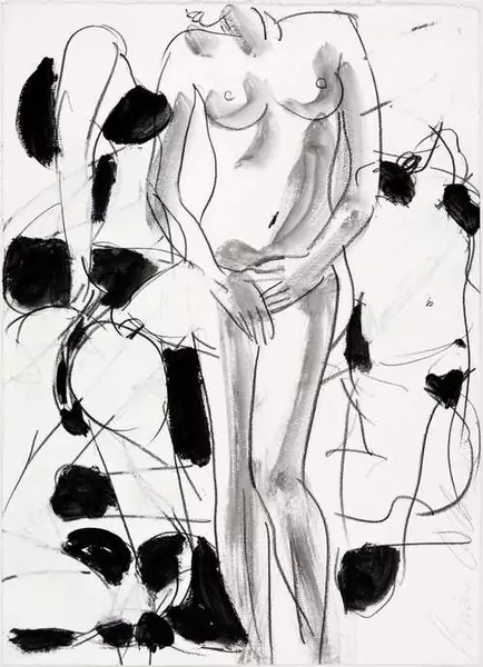 LUCIANO CASTELLI — Stehender Akt. 2010. — Koller Auktionen