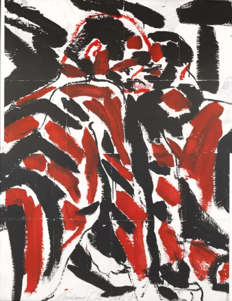 Luciano Castelli — Zebras (Selbstporträt mit Salomé)