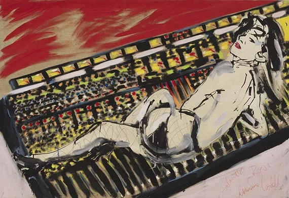Luciano Castelli — - und Salomé, (d. i. Wolfgang Cihlarz, *1954): Rosie auf dem Synthesizer