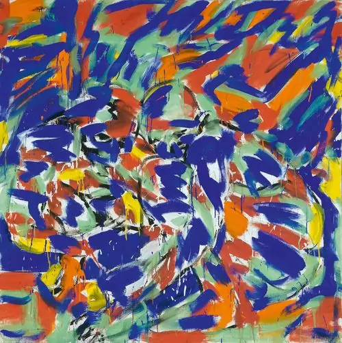 LUCIANO CASTELLI — Zebras - Selbstportrait mit Salomé. 1981. — Koller Auktionen