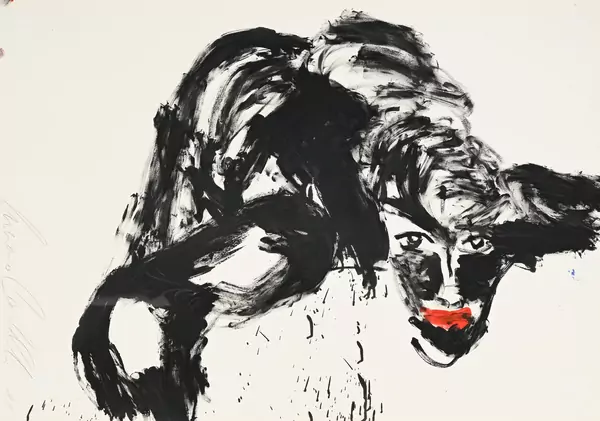 Luciano Castelli — "Selbstportrait", 1988