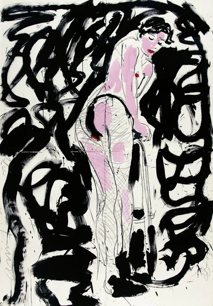 Luciano Castelli — Amitié à Mollinier, 1982