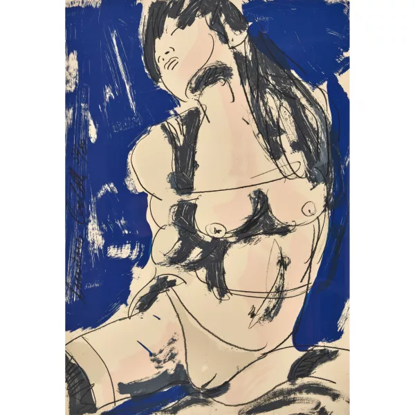 Luciano Castelli — Weiblicher Halbakt.