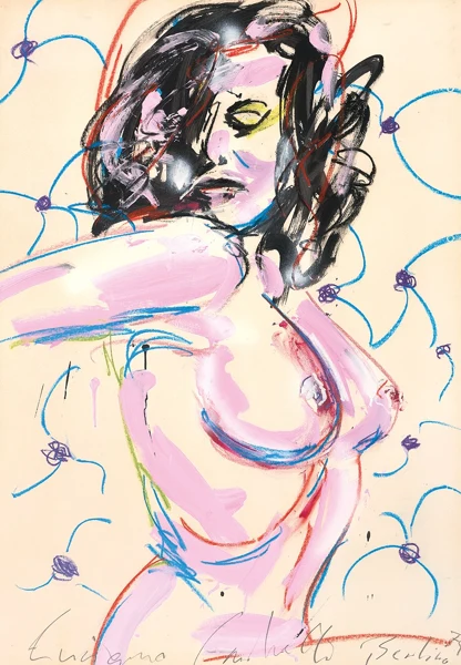 Luciano Castelli — Frauenakt, 1979