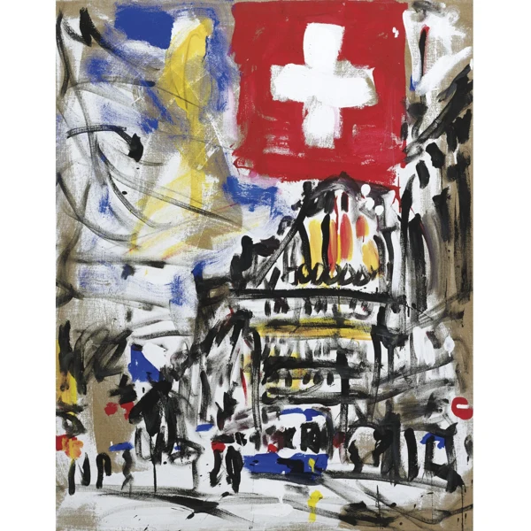 Luciano Castelli — PARADEPLATZ, BAHNHOFSTRASSE ZÜRICH, 1995PARADEPLATZ, BAHNHOFSTRASSE ZURICH, 1995