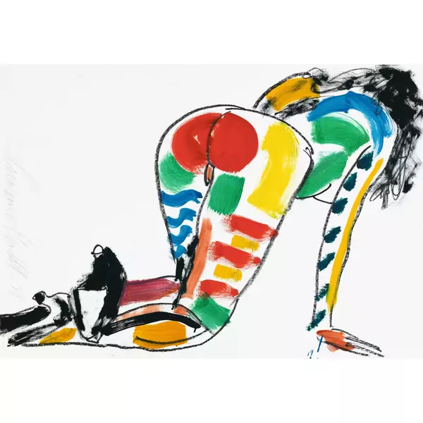 Luciano Castelli — KNIENDER AKT, 1993KNEELING NUDE, 1993