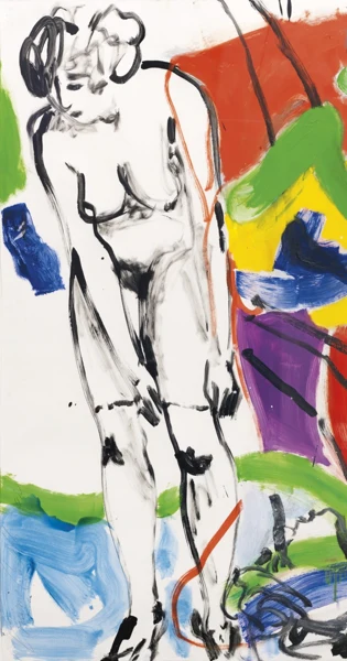 Luciano Castelli — Stehender Akt, 2010