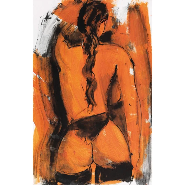 Luciano Castelli — RÜCKENAKT, 2008 NUDE FROM THE BACK, 2008