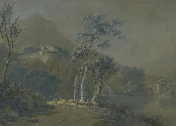 Ludwig Hess — Italienische Gebirgslandschaft, 1790
