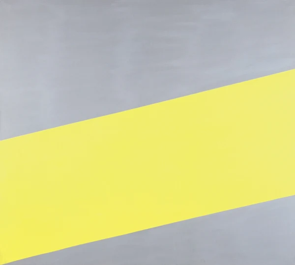 Luigi Lurati — Komposition gelb - grau, 1964
