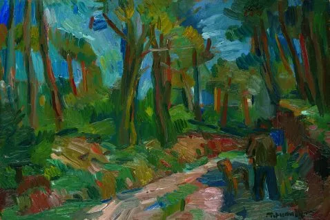 Manfred Henninger — Waldlandschaft