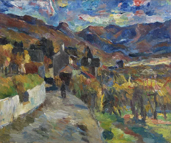 Manfred Henninger — Landschaft bei Minusio