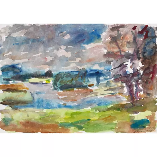Ebene Landschaft