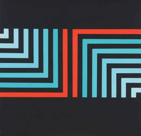 Manfred Schoch — 2 Gemälde: Serien-Bild A 6/6; Kleinformat II, 1977