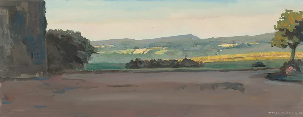 Marc-Antoine Fehr — La terasse, vue vers l'est au soir, 2003